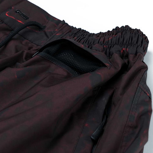 Dsxbs New Super Wide Pants Triangle Red