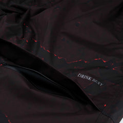 Dsxbs New Super Wide Pants Triangle Red