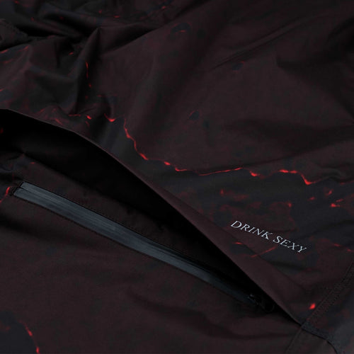 Dsxbs New Super Wide Pants Triangle Red