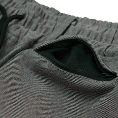 Dsxbs New Super Wide Pants Herringbone Brown