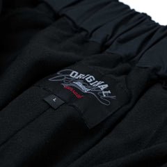 Bsr New Super Wide Jogger Pants Black