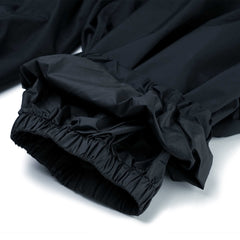 Bsr New Super Wide Jogger Pants Black