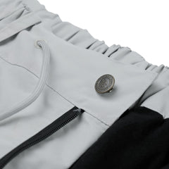 Bsr New Super Wide Jogger Pants Gray