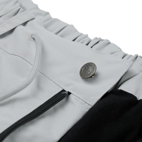 Bsr New Super Wide Jogger Pants Gray