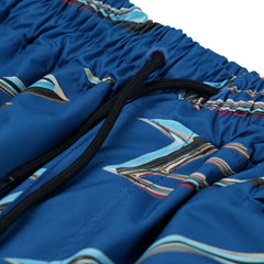 Isd High Super Wide Jogger Pants Ocean Blue