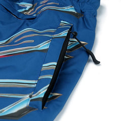 Isd High Super Wide Jogger Pants Ocean Blue