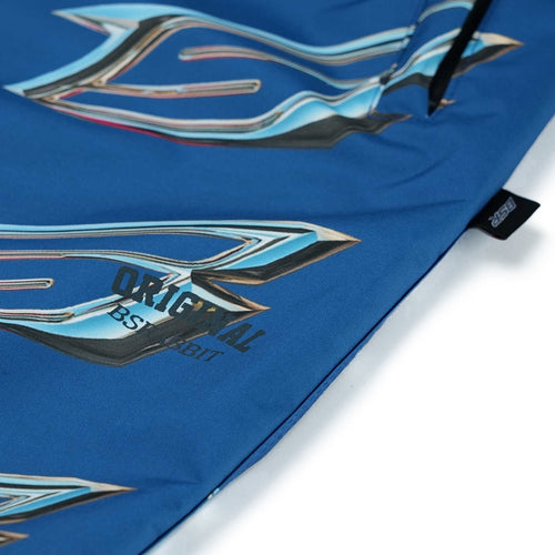 Isd High Super Wide Jogger Pants Ocean Blue