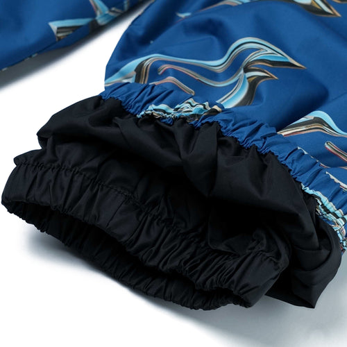 Isd High Super Wide Jogger Pants Ocean Blue