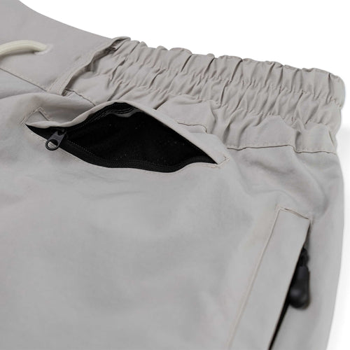 Refined Super Wide Ventilation Pants Bright Gray