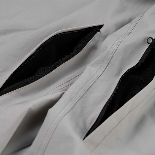 Refined Super Wide Ventilation Pants Bright Gray