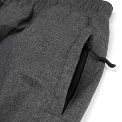 Logo Herringbone Super Wide Ventilation Pants Charcoal