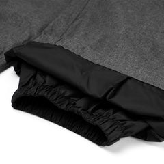 Logo Herringbone Super Wide Ventilation Pants Charcoal