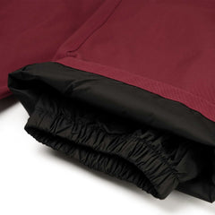 Logo Cotton Super Wide Ventilation Pants Burgundy