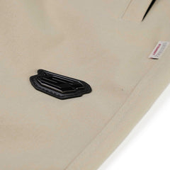 Logo Super Wide Ventilation Pants Beige