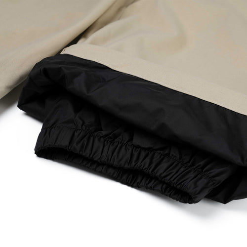 Logo Super Wide Ventilation Pants Beige