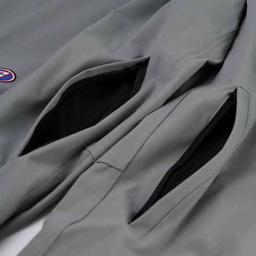 Variety Patch Super Wide Ventilation Pants Ash Blue