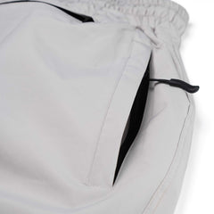 Spiderweb Super Wide Jogger Pants Silver Gray