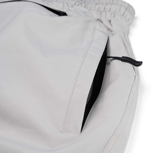 Spiderweb Super Wide Jogger Pants Silver Gray