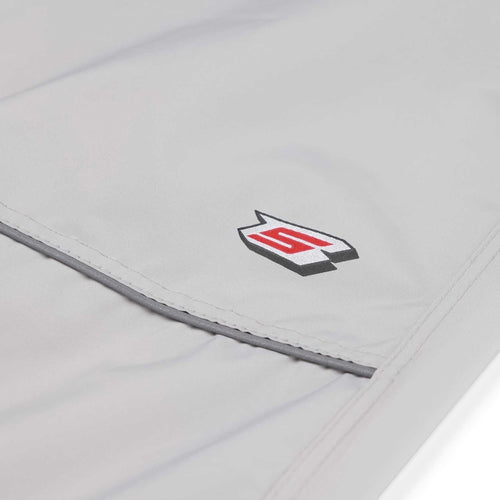 Spiderweb Super Wide Jogger Pants Silver Gray