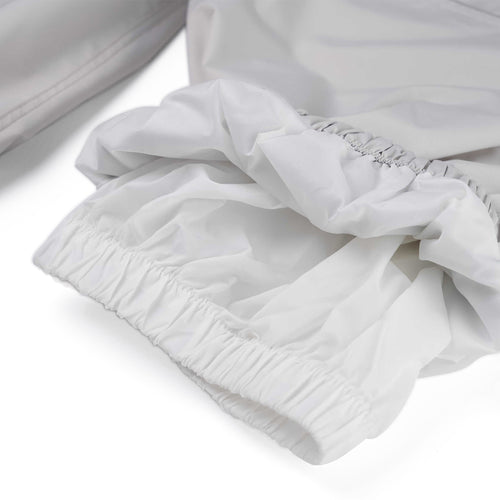 Spiderweb Super Wide Jogger Pants Silver Gray