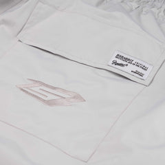 Spiderweb Super Wide Jogger Pants Silver Gray