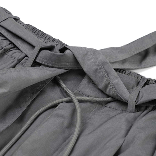 Suit Super Wide Ventilation Pants Gray