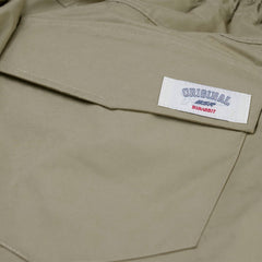 Soft Peach Super Wide Ventilation Pants Khaki