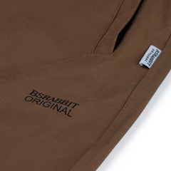 Soft Peach Super Wide Ventilation Pants Light Brown