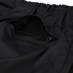 Unusual Super Wide Ventilation Pants Black