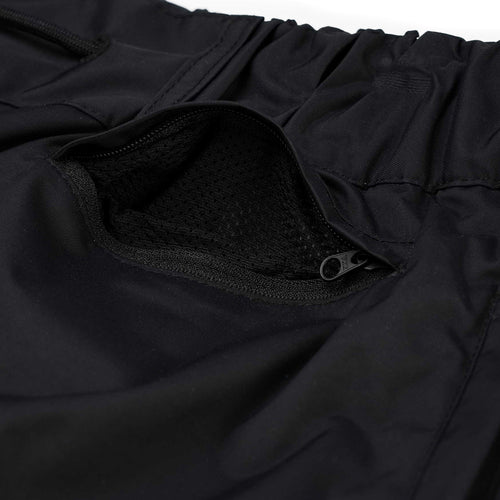 Unusual Super Wide Ventilation Pants Black