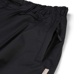 Unusual Super Wide Ventilation Pants Black