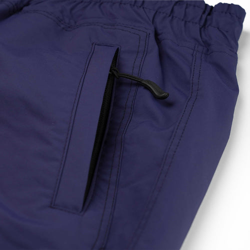 Stitch Box Wide Track Pants Purple