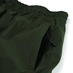 Open 4 Pocket Wide Track Pants Deep Khaki / Corduroy Brown