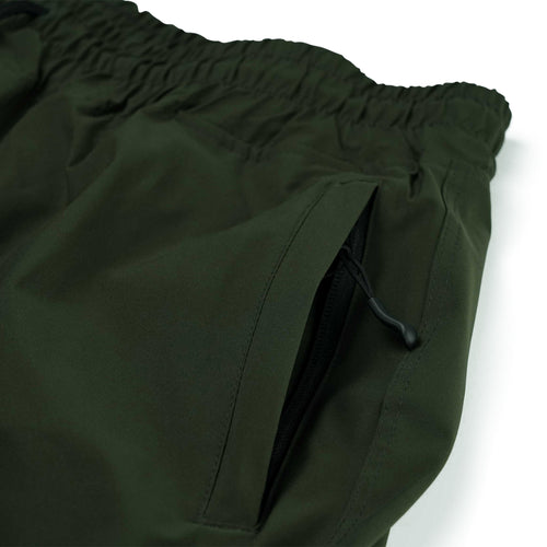 Open 4 Pocket Wide Track Pants Deep Khaki / Corduroy Brown