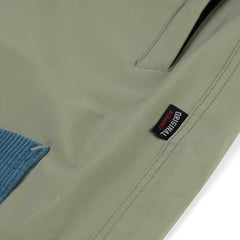Open 4 Pocket Wide Track Pants Ash Khaki / Corduroy Sky