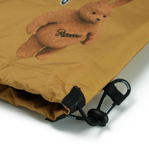 3D Bearrabbit Wide Track Pants Brown