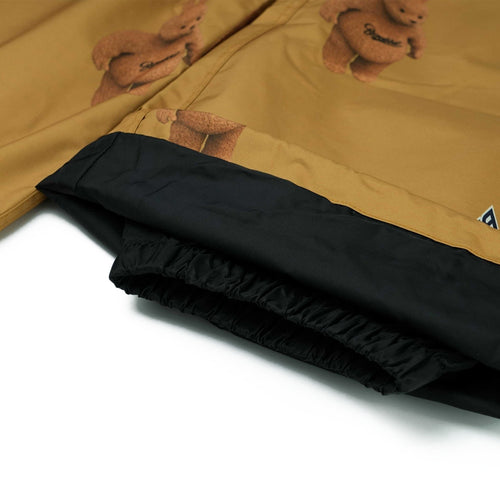 3D Bearrabbit Wide Track Pants Brown