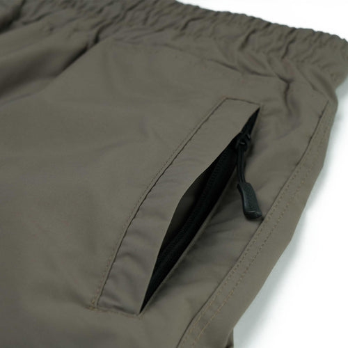 Classic Wide Track Pants Ash Brown