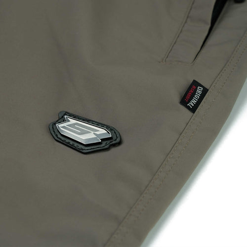 Classic Wide Track Pants Ash Brown