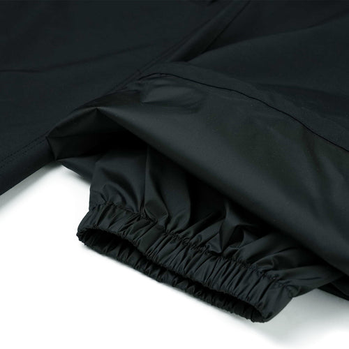 Cargo Pocket Wide Bib Pants Black