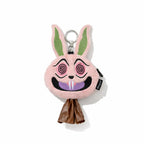 Trippy Rabbit Stuffed Coin Wallet Pink – Poop Bag Edition