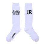 Br 10 Snowboard Socks White