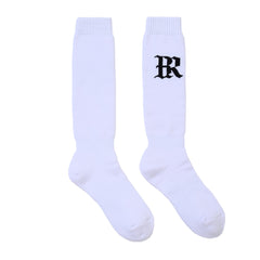 Br 10 Snowboard Socks White