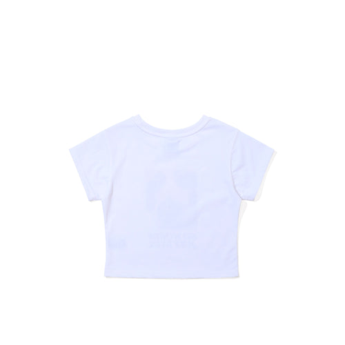 Just Eyes Lucky Crop sst White