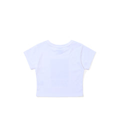 Just Eyes Capy Crop sst White