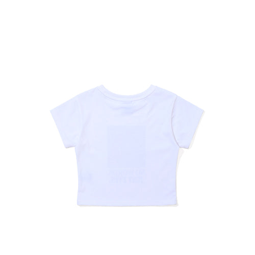 Just Eyes Capy Crop sst White