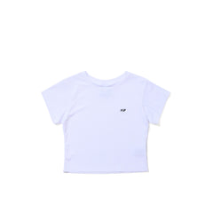 B Logo Crop sst White