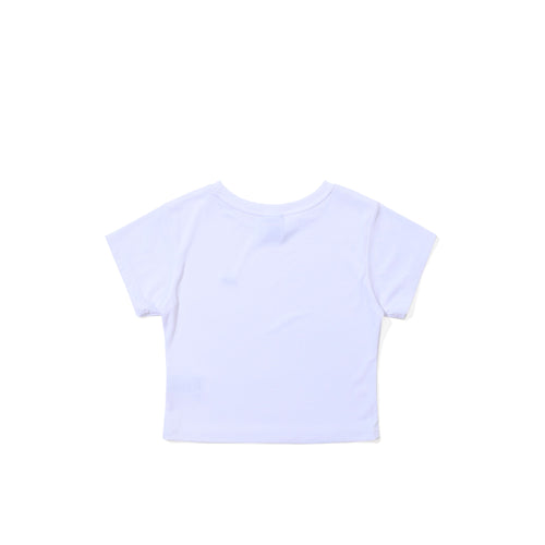 B Logo Crop sst White