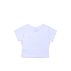 B Logo Crop sst White