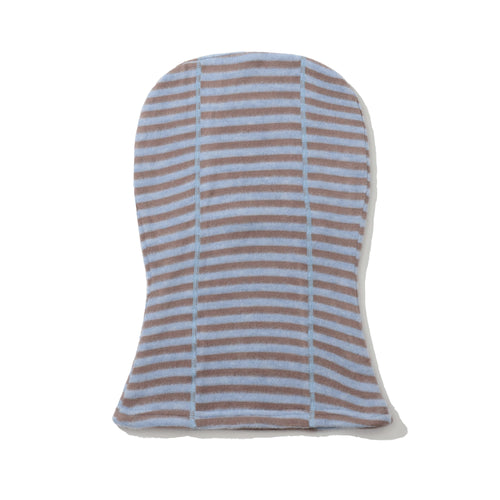 Essential Stitch Narrow Stripe Knit Balaclava Pastel Blue